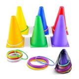 Like new kid ring toss game.