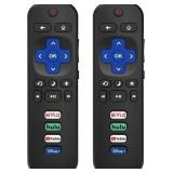 New 2 PCs Replacement Remote Control Only for