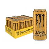 (12 cans) Java Monster Salted Caramel, Coffee +