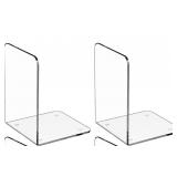 New Happyhapi Book Ends Acrylic Bookends for