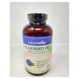 New NatureWise Flaxseed Oil 1200 mg, Fish Free