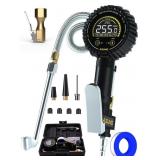 New AZUNO Heavy Duty Digital Tire Pressure Gauge,