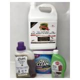 4 PCs Cleaning Products, All Items Used/Scuffed