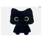 New Black Cat Plush Black Cat Pillow, Halloween