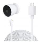 Power Adapter for Google Nest Cam (Battery), with
