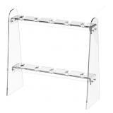 Derkerry Acrylic Champagne Glass Holder Stand: 2