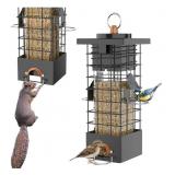 Metal Squirrel Proof Bird Feeder for Outdoors
