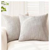 New Foindtower Set of 2 Decorative Textured