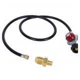 New GasSaf 5FT High Pressure Propane Regulator