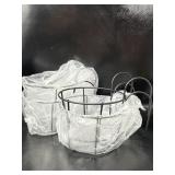 4 Pack 6 Inch Hanging Flower Pot Holder Railing