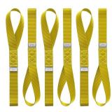 AUGO Heavy Duty Soft Loops ï¿½Pack of 6-1.5ï¿½ x 17ï¿½