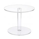 New Acrylic Cake Stand, Clear Round Cupcake