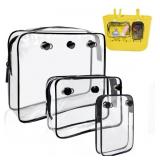 Fiwzzdur 3 Packs Clear Insert Bag Suitable for