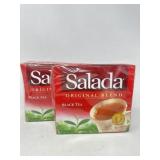 New (2) Salada Black Tea Blended Bold Strong