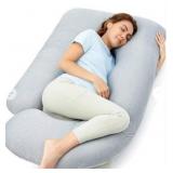Momcozy Pregnancy Pillows with Cooling Cover,