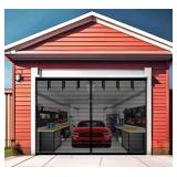 Premium Garage Door Screen for 1 Car Garage