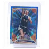 DAN ISSEL TOPPS CHROME BLUE LAVA REFRACTOR DENVER