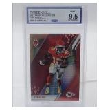 GRADED TYREEK HILL 2021 PHOENIX FOOTBALL FIRE