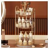 360ï¿½ Rotating Makeup Organizer, Large-Capacity