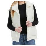 New ANNA SUHUAN Cropped Puffer Vest Women