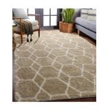 ONASAR Boho Fuzzy Area Rug for Bedroom, 5x7 Rug,