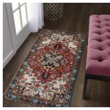 Lahome Red Runner Rug - 2