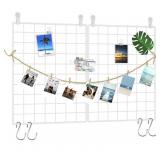 C&AHOME Photo Wall Panel, Wire Wall Grid, Wall