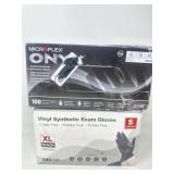 New (2) Boxes XL Exam Gloves Damaged Boxes