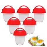 (Lot of 2) 6 Pcs Egg Cooker,Boiled Egg Cooker