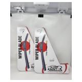 New Lot Of 2 Windshield Wiper Blades Replacement