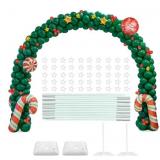 YALLOVE 21ft Balloon Arch Stand Kit, Free