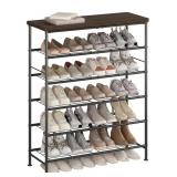 Shoe Rack Organizer 6 Tier for Closet Entryway