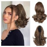 New AISI BEAUTY Short Wavy Ponytail Extension 11