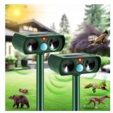 Ultrasonic Animal Repellent Outdoor Deer