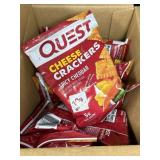 New Quest Nutrition Cheese Crackers, Spicy