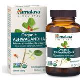 New Himalaya Organic Ashwagandha, 60 Day Supply,