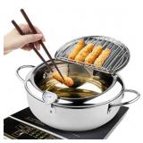 Kerilyn Deep Fryer Pot, 11 Inch/4.2 L Janpanese