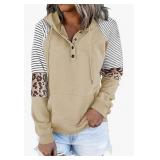 New Dokotoo Womens Stripes Hoodies Winter Fall