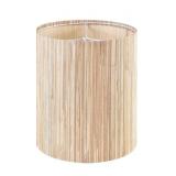 GOSO Drum Lamp Shade  -Yellow Natural Straw Woven