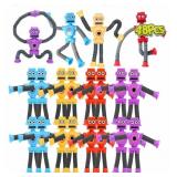 New 48PCS Telescopic Suction Cup Robot Toy,pop