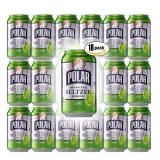 New Polar Seltzer Lime, 12oz Cans (Pack of 18,