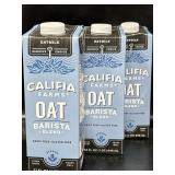 New 3 Ct Califia Farms - Oat Barista Blend Oat