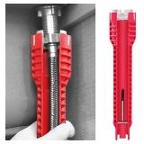 New 8 in 1 Multifunctional Sink Bathroom Wrench,