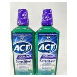 New (2) ACT Total Care Sensitive Formula