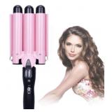 Hair Curling Iron 1 inch 3 Barrel Hair Crimper