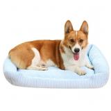 Dog Cooling Bed Summer Sleeping Cool Ice Silk Bed