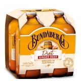 Bundaberg Diet Ginger Beer, 12.7 Fl Oz Bottles, 4