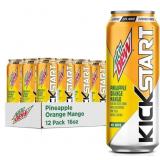 New Mountain Dew Kickstart, Pineapple Orange