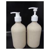 New Craftend 2 pack soap dispenser straw color