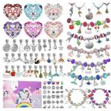GOANDO 150 PCS Large Charm Bracelet Making Kit